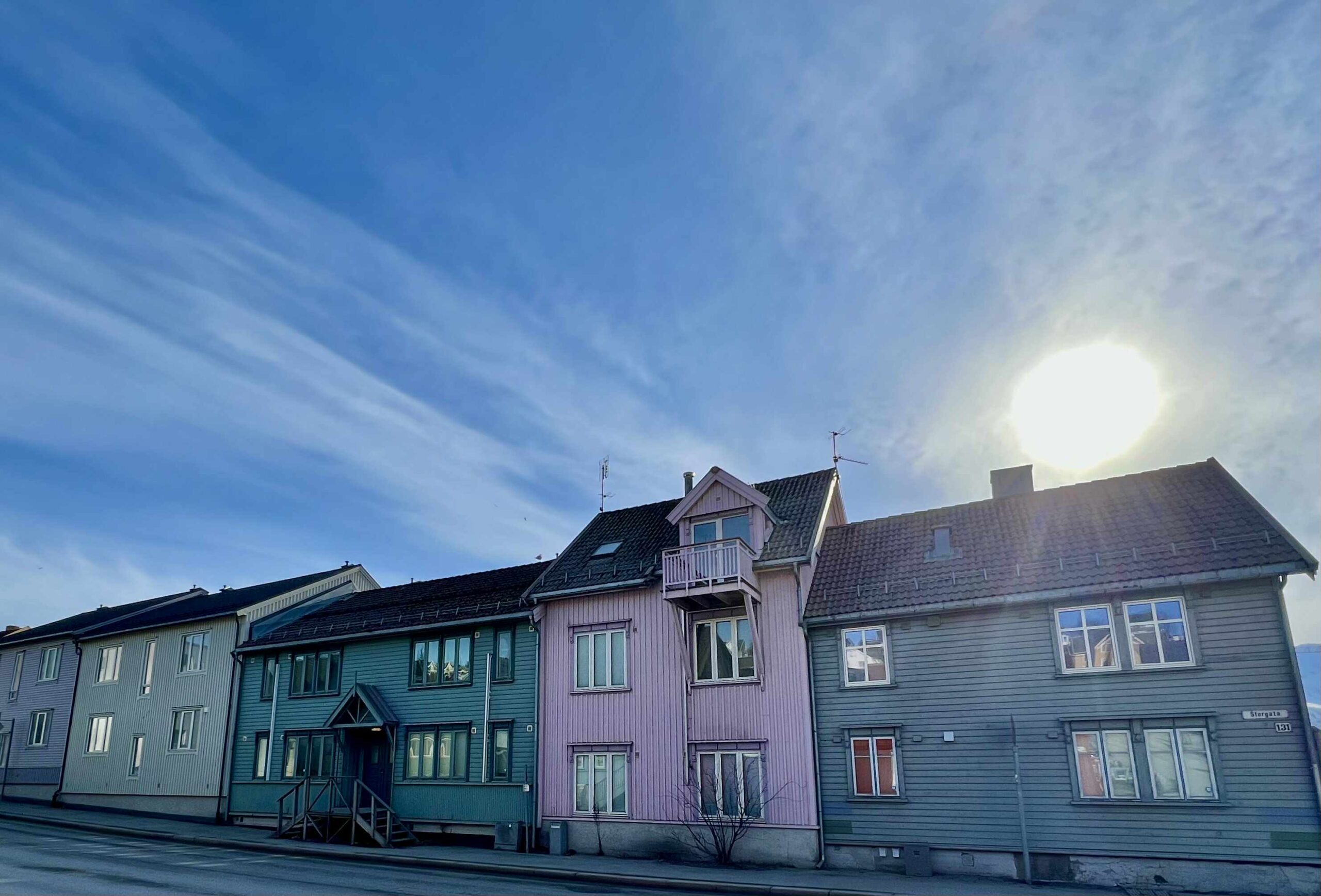 Trehus i Tromsø sentrum